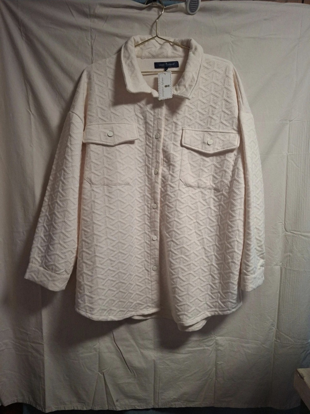 New Simply Southern Quilted Top Size 2X